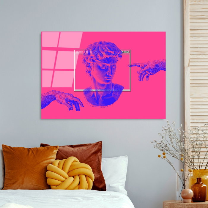 Wallity Pintura Decorativa de Vidrio Templado UV-766 70 x 100 cm Multicolor Wallity Pintura Decorativa de Vidrio Templado UV-766 70 x 100 cm Multicolor